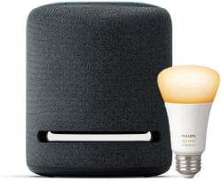 Amazon Echo Studio w/ Philips Hue Bulb