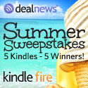 Winner of Amazon Kindle Fire in the Summer Sweepstakes from dealnews