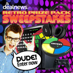 Winner of the Retro Prize Pack Sweepstakes from DealNews!
