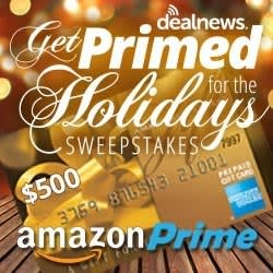 Get PRIMED for the Holidays Sweeps Winner