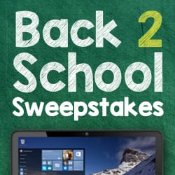 HP Back to School Sweepstakes Winner