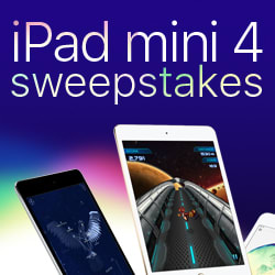 1-Week iPad mini 4 Sweepstakes Winner!
