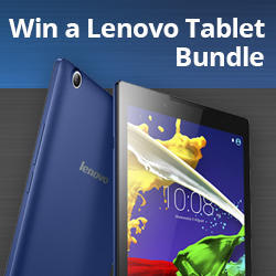 Lenovo Tablet Bundle Sweepstakes Winner!