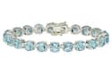 Winner of dealnews' 33 Carat Sky Blue Topaz Sterling Silver Bracelet sweepstakes