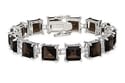 Winner of dealnews' 50-Carat Smokey Quartz Sterling Silver Bracelet sweepstakes