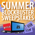 Winner of Summer Blockbuster Sweepstakes from dealnews