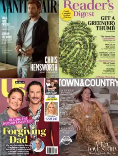 DiscountMags Summer Stock up Sale: 1-year Subscriptions from $5.50 + free shipping