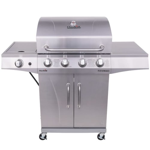 Char-Broil Performance Series Silver 4-Burner Liquid Propane Gas Grill for $299 + free shipping