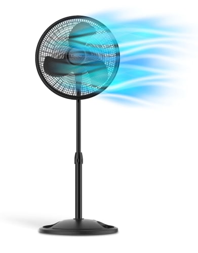 Lasko 16" Oscillating Pedestal Floor Fan for $27 + free shipping w/ $35