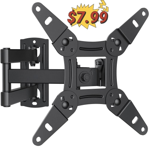 Furninxs Full Motion TV Wall Mount for $7.99 in cart + free shipping w/ $35