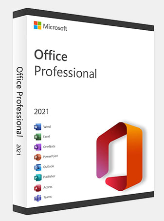 Microsoft Office Professional 2021 Lifetime License for PC for $50