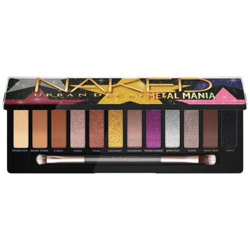 Urban Decay Naked Metal Mania Metallic Eyeshadow Palette for $30 + free shipping for members