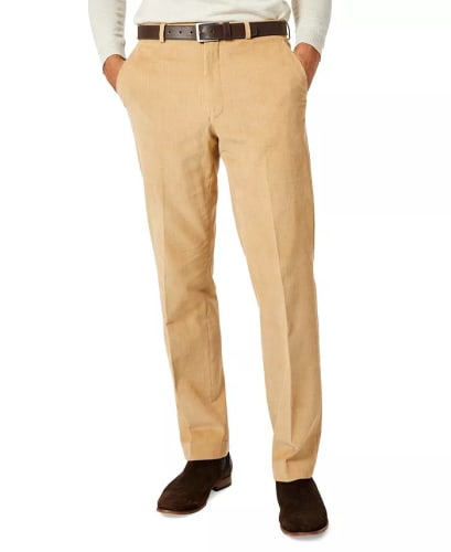 Michael Kors Men's Modern-Fit Corduroy Pants for $30 + free shipping