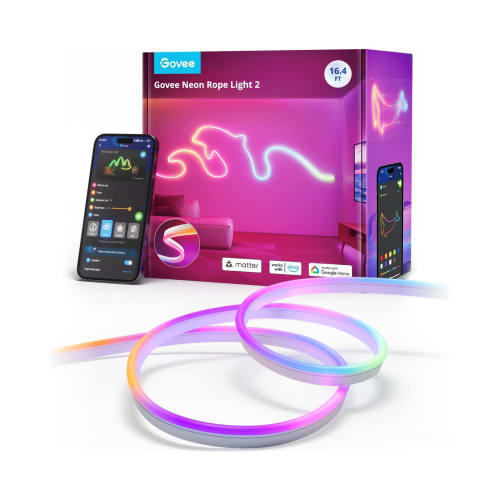 Govee 16.4ft Neon Rope Light 2 for $70 + free shipping