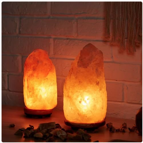 Himalayan Natural Salt Lamp 2-Pack for $15 + free shipping