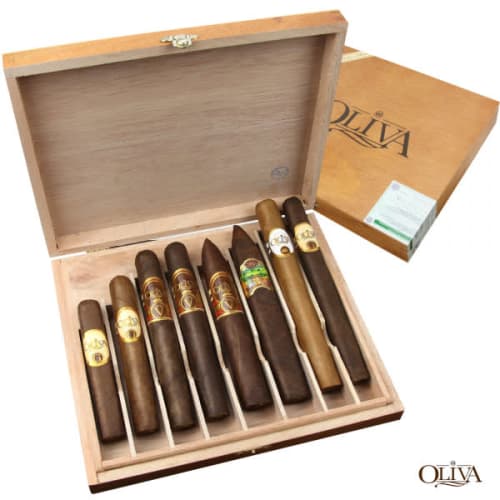 Oliva Big Baller Box 8-Cigar Connoisseur Sampler for $33 + free shipping