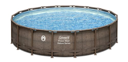 Coleman Power Steel 18-Foot x 48" Metal Frame Above Ground Pool Set for $488 + pickup