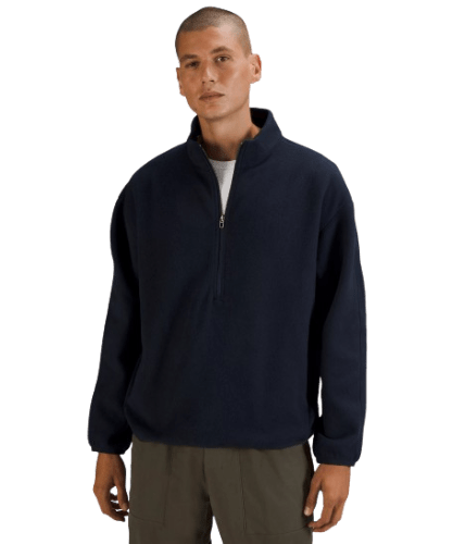 lululemon Men's Oversized Half-Zip Fleece for $54 + free shipping