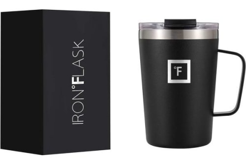 Iron Flask Vacuum Insulated Stainless Steel Coffee Mug for $7 + free shipping