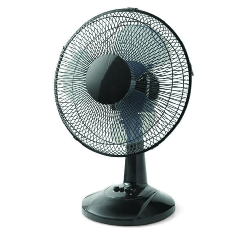 Mainstays 12" 3-Speed Oscillating Table Fan for $17 + free shipping w/ $35