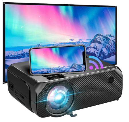 Bomaker Outdoor Projector for $50 + free shipping
