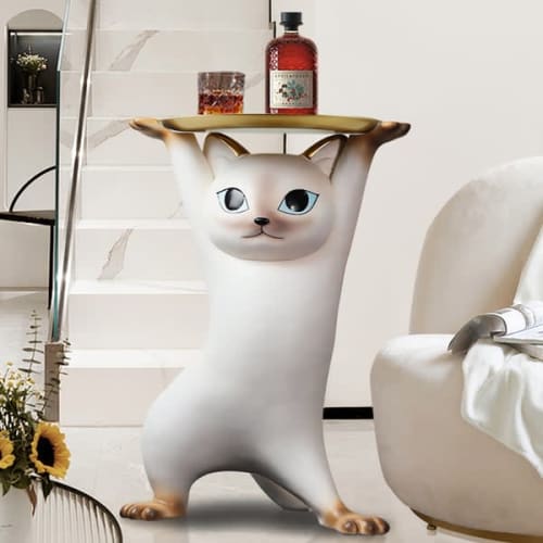 Homary Resin Cat Side Table for $148 + free shipping