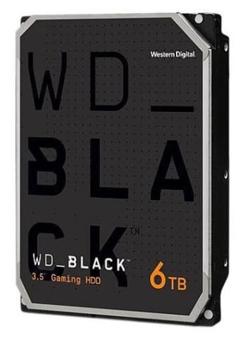 WD Black 6TB Gaming Performance Internal Hard Drive for $110 + free shipping