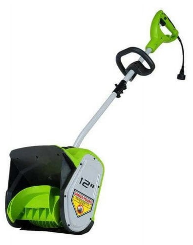 Greenworks 8A 12" Corded Snow Shovel for $37 + free shipping