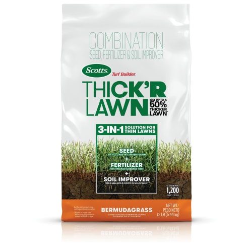Scotts Turf Builder Thick'R Lawn Bermudagrass Seed 12-lb. Bag for $17 + pickup