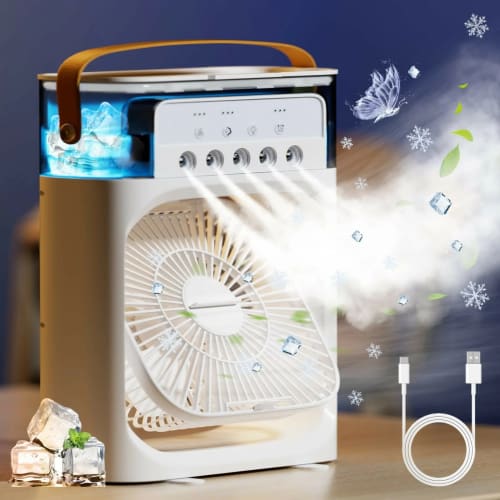 Evaporative Air Cooler for $24 + free shipping
