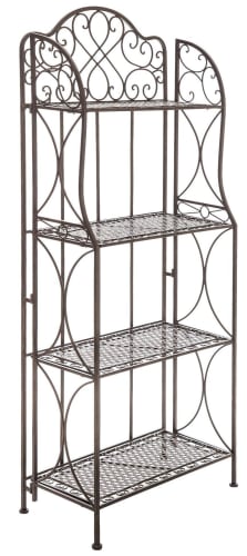 Antique Bronze Four-Tiered Baker's Rack for $119 + $16.95 s&h