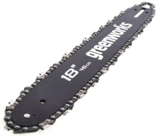 Greenworks 18" Replacement Chainsaw Bar and Chain Combo for $10 + pickup