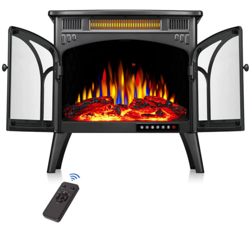 R.W. Flame 25" Electric Fireplace Stove Heater for $160 + free shipping