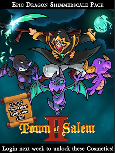 Town of Salem 2 for PC or Mac (Epic Games): Free
