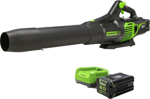 Greenworks 80-Volt Cordless Handheld Blower for $180 + free shipping