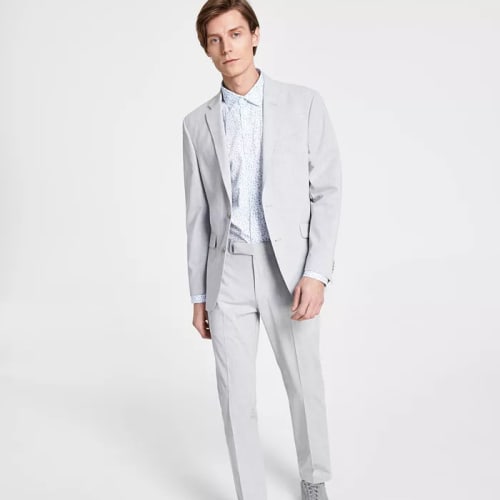 Kenneth Cole Reaction Men's Slim-Fit Suit for $80 + free shipping