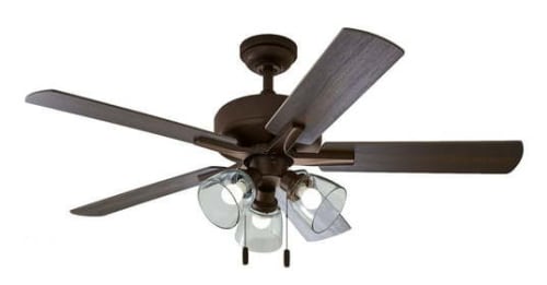 Better Homes and Gardens 52" Bronze Coastal Ceiling Fan for $79 + free shipping