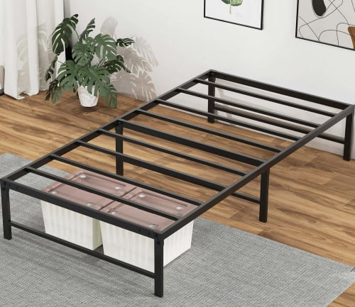 Nefoso 14" Twin Bed Frame for $63 + free shipping
