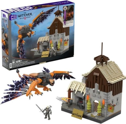 Mega Construx The Witcher III: Wild Hunt Geralt's Griffin Hunt Set for $39 + free shipping