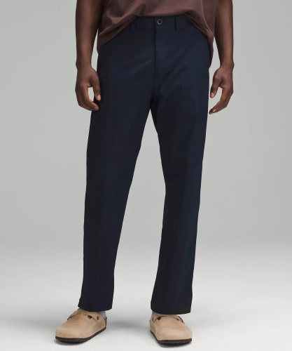 lululemon Men's Relaxed-Tapered Smooth Twill Trousers for $59 + free shipping