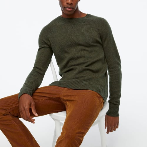 J.Crew Factory Men's Supersoft Lambswool Sweater for $23 + free shipping w/ $99