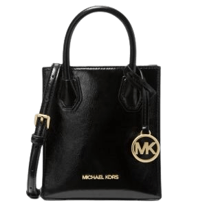 Michael Kors Outlet Mercer Extra-Small Patent Crossbody Bag for $59 + free shipping