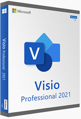 Microsoft Visio Professional 2021 for Windows for $25 + $2.99 handling fee