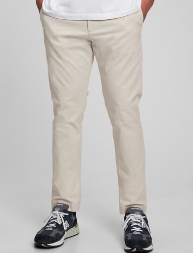 Gap Men's GapFlex Modern Khakis Pants for $19 or less + free shipping w/ $50