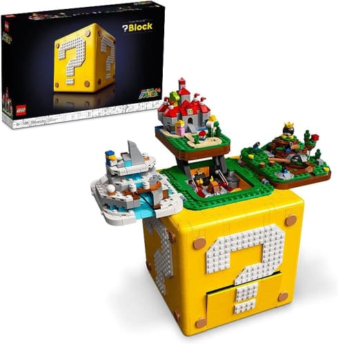 LEGO Super Mario 64 Question Mark Block for $180 for members + free shipping