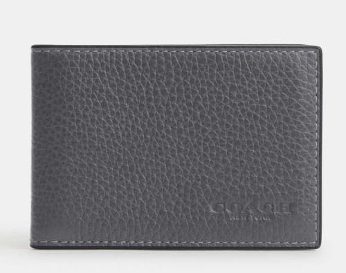 Coach Outlet Compact Billfold Wallet for $39 + free shipping