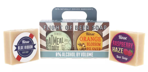 Rinse Bath & Body Co. Flight of Beer Soap for $7 + free shipping w/ $25