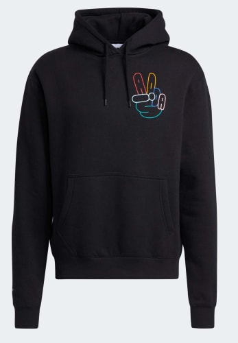 adidas Men's Originals Peace Sign Hoodie for $21 + free shipping