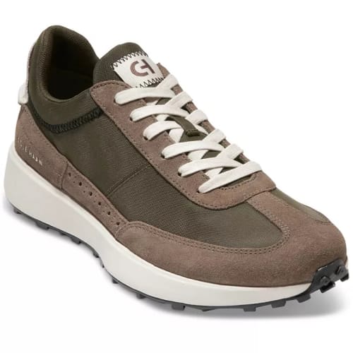 Cole Haan Men's Grand Crosscourt Midtown Mixed-Media Lace-Up Sneakers for $60 + free shipping