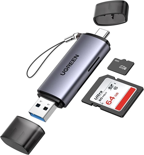Ugreen USB 3.0 & Type C Card Reader for $8 + free shipping